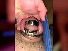 caged cuck orologi la sua cory crash avendo divertimento