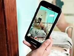Busty Lilly Hall takes stepsons cock up her milf ass