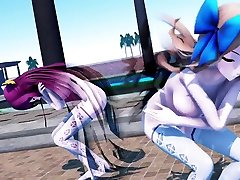 mmd r18 zwei schulmädchen maestras tetonas herausforderung