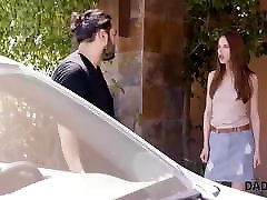 daddy4k. hübscher mann hilft rothaarigen hottie rache