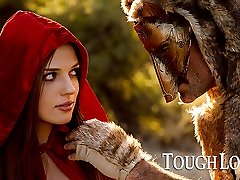 TOUGHLOVEX Red Riding zomba sex Scarlett Mae meets Werestud