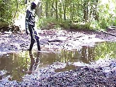 PLAYING IN MUD AND PVC