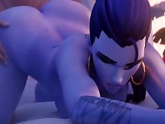 Widowmaker Bends Over Like A Champ