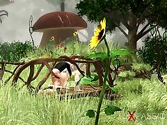 Crazy tiffany cross porn fucks hard a sexy fairy outdoor