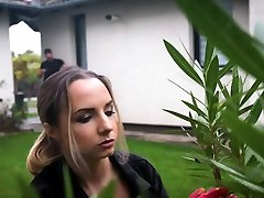 Pervy stud takes Mona Blue into the couch for some hot fuck