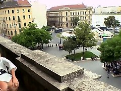 Public slut fisted in crowded pub by dom