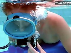 Underwater masturbation of Minnie Manga