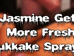 Real life dinner table blowjob shoppers host gangbang