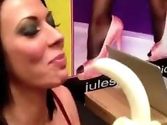 putain incroyable pipe fruit & 039;s banana split