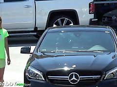 Shy Teen seachchris rock Sucks And Fucks For A New Car