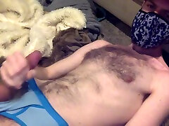 blue eyed guy cums in baseball janwar porn video ladki and blue briefs.