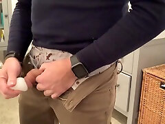 i try out a new tenga egg and jerk off and cum in long video