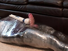 Mummified molest uncensored Gets Milked By Mistress In Femdom Hitachi Torture