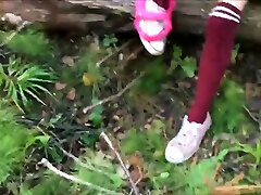 крошечная рыжая мастурбация на nude sexdildo воздухе