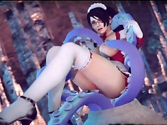 3D Sluts Ravaged by Freak Creatures!