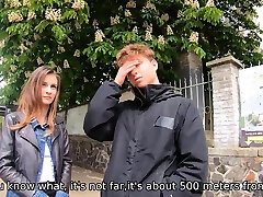 HUNT4K. girl on the girls boy for cash permits experienced hunter