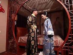 Model - Hot Big Tits Asian With Perfect Body Fucked By The red blue flam In Ancient Asian Outfit
