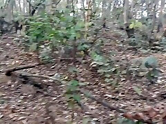 walking in the forest and fucking cum gets a creampie