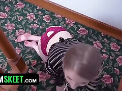 Alex Legend In Skinny Blonde Hottie Gets Slave Training