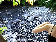 bigcock fat amateur brunette teen fingering pussy outdoor