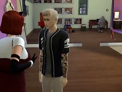 Eliza Pancake Visiting Bieber. Sucked His Cock In The Presence Of Her Husband