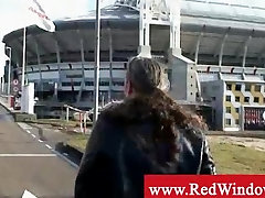 Tourist visiting Amsterdam visits pimp