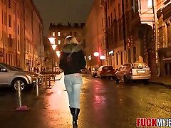 Hot Blonde Model Gets Assfucked Doggystyle In Tight Jeans