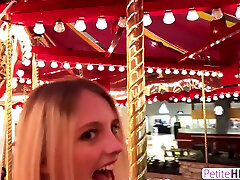 Busty Blonde Cutie Goes For Carousel Ride Then Fucks Big Cock - Nathan Bronson And Kate Bloom