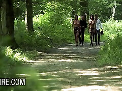 Claire Castel And Anissa Kate In And Dominated By Two Men