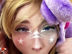 Slut In Pajamas Plays With Dick