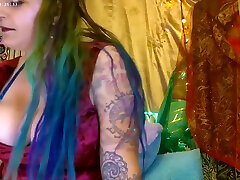 Mistress Kendal sunny leone prons viedohtml Devil Red Velvet Dress Smoke Worship Striptease Pussy Fingering Facesitting Joi