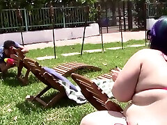Ssbbw巨型大肚子性交和Jizzed通过B-Alexxxxis诱惑