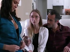 Foster Daughter Fucks Her Prospective Parents. Horny Big Ass With Macy Meadows