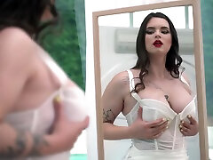 White Dress Assorted With Cum