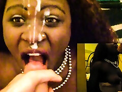 Black uncensor rie Beauty s Face Gets Plastered