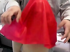 Chinese Pantyhose Encasement & Breathplay