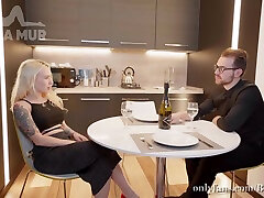 Luxurous oud tiener Model Got Fucked In Her Ass On A First Date