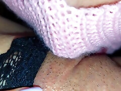cunnilingus! close-up leckte stiefschwestern nasse muschi