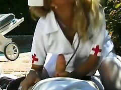 Nurse Revives Guys Tool With Her Mouth And Pussy