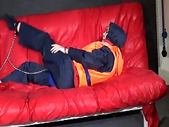 Get 3 Archive Videos With wife watching porno cumshot Young Women Enjoying Bondage In Shiny Nylon Rainwear From 2008.
