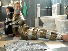 Two Girls In germany baviera Duct Taped And Gagged