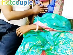 Desi Indian Village Wife Fuking In Green Colour Sari