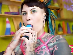 fmm trio anale, ruvida assfucking per alternativa ragazza