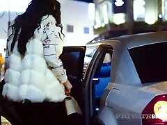 Tiny Beauty Takes Huge Ebony Cock In Limo! With Ginebra Bellucci