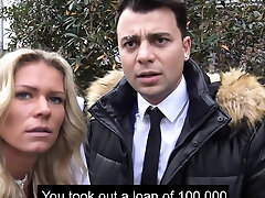maria fake taxi. Devious collector fucked sweet debtor into sex