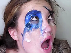 esclave bbw roseann fucking joué dur par sa méchante domme