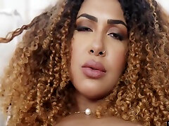 Afro-brazilian Buttslut Creampied With Melly Castro