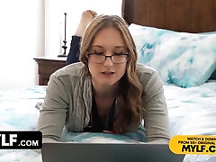 Ophelia Kaan In Big Ass Stepmom Makes Her Horny Stepson Cum Deep Inside Her Milf Pussy