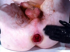 Chancellery ginger stud fisted in office