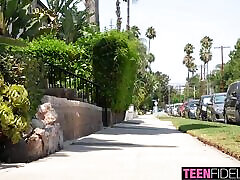 Curvy busty blonde Blake Blossom fucked hard TeenFidelity
